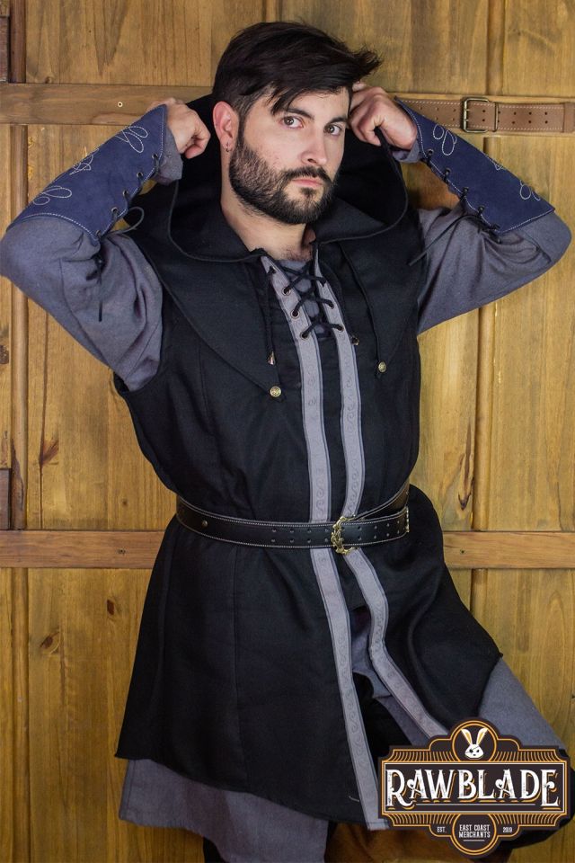 Tunique Karanthir noire – Image 2