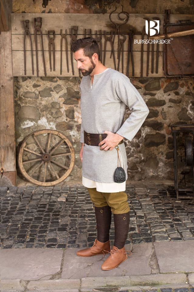 Tunique en laine Lodin en gris – Image 3
