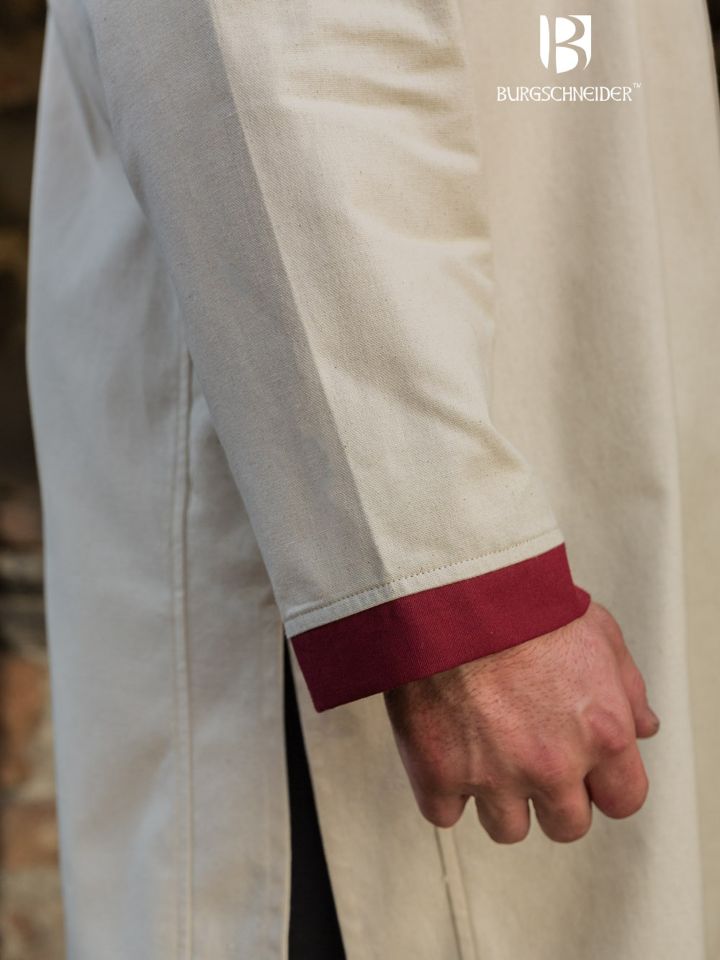 Tunique Tobiasz écrue/bordeaux – Image 3