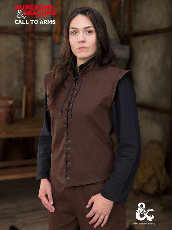 Gilet ranger D&D marron – Image 2