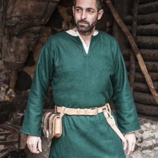 Tunique en laine Lodin en vert