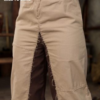 Pantalon barbare D&D marron-chanvre