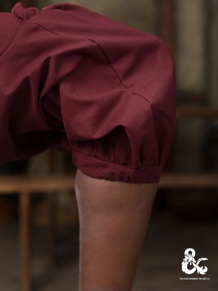 Pantalon de moine bordeaux – Image 4