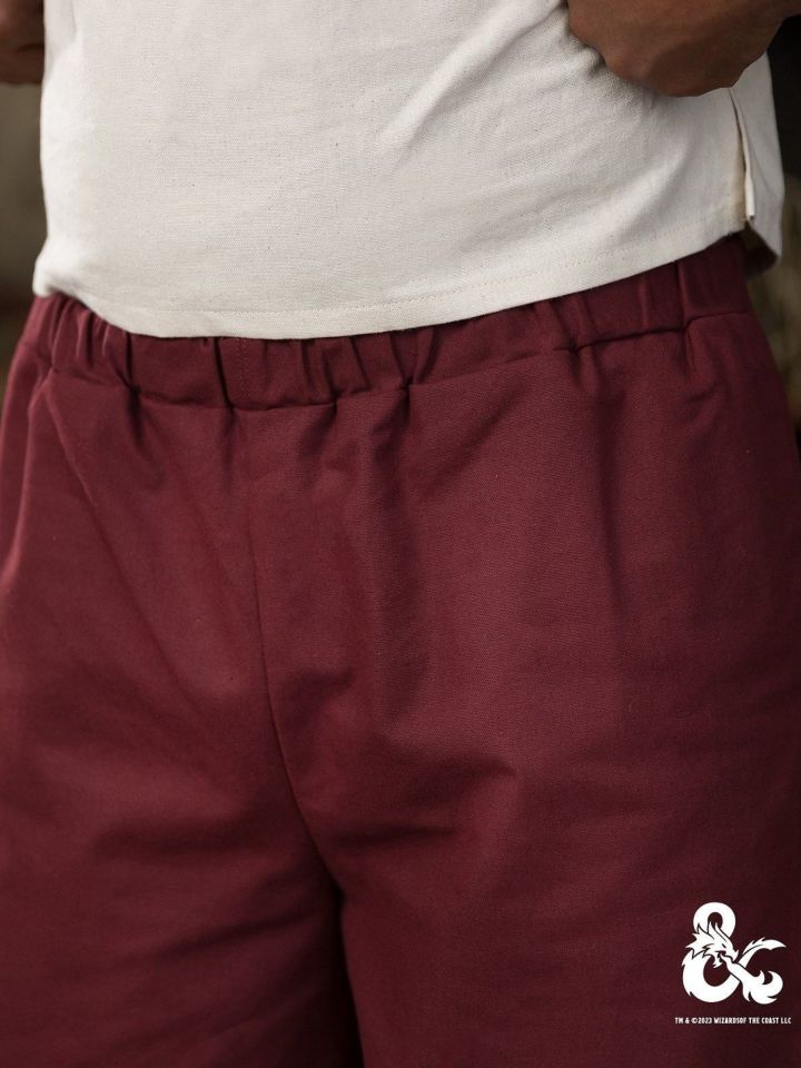 Pantalon de moine bordeaux – Image 5
