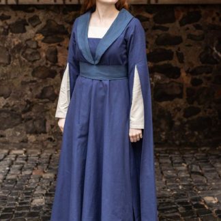 Robe Agnès bleu foncé