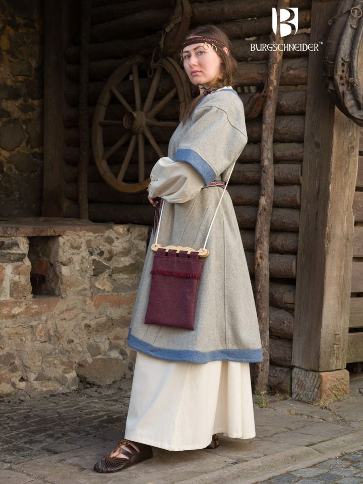 Robe Luiza Rus gris/bleu clair – Image 2