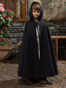Cape Laroo pour enfants noir