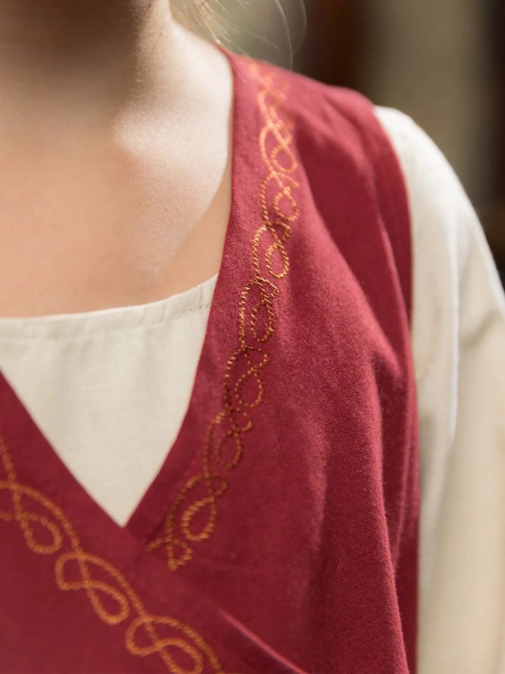 Robe enfant Ona rouge – Image 2