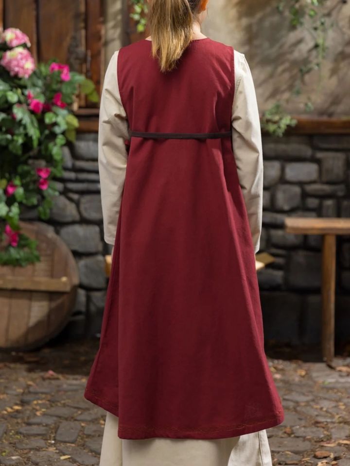 Robe enfant Ona rouge – Image 3