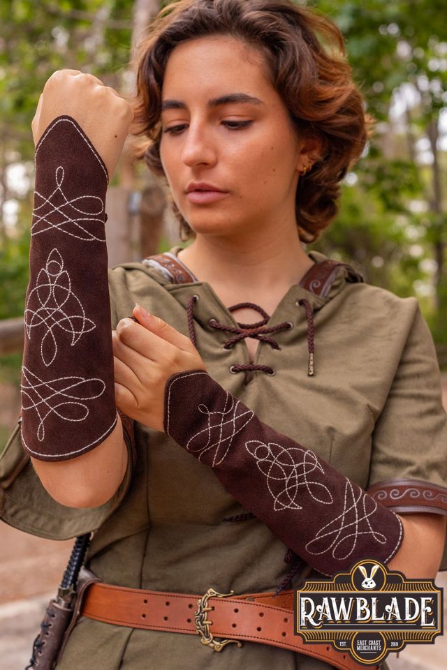 Brassards Vryla marron – Image 2