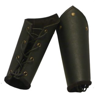 Brassards en cuir doublé