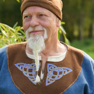 Casquette Viking Leif marron