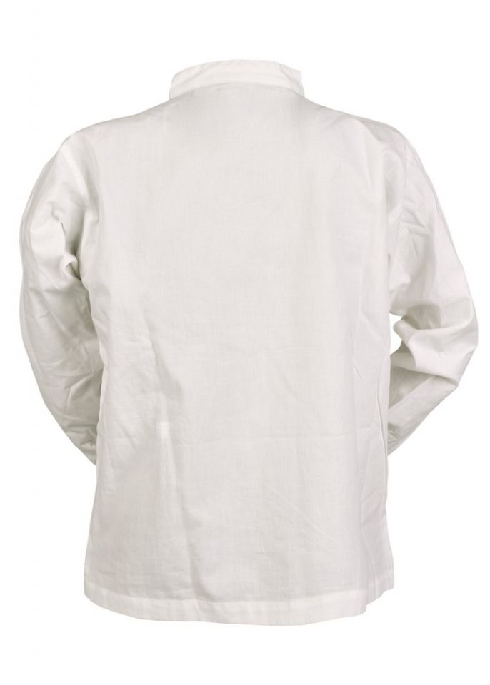 Chemise médiévale pour enfant, en écru – Image 4