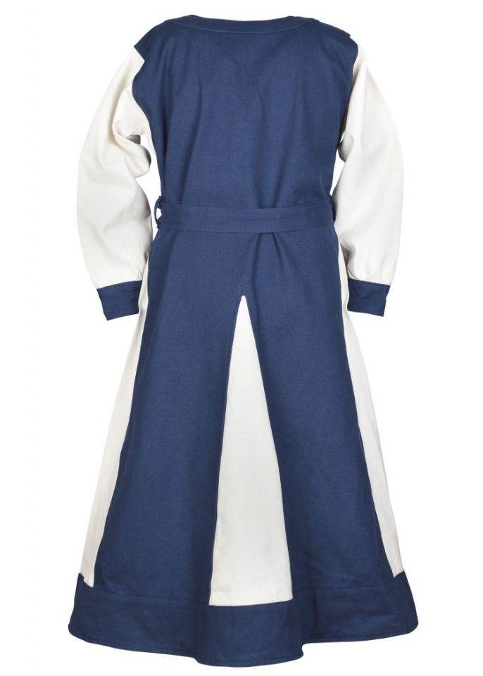 Robe Viking pour enfant, bleue/écrue – Image 5