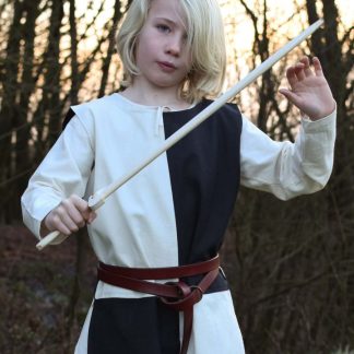 Tunique enfant Lucas écrue/noire