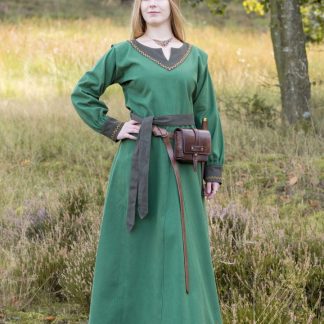 Robe viking Freydis en vert
