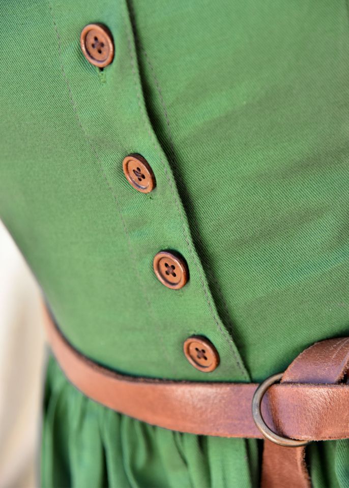 Robe sans manche Lenka en vert – Image 4