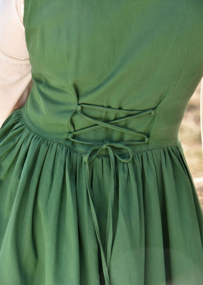Robe sans manche Lenka en vert – Image 5