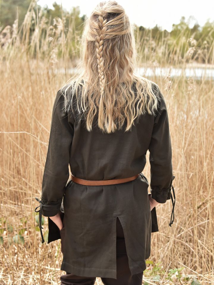 Tunique Ylva vert olive – Image 2