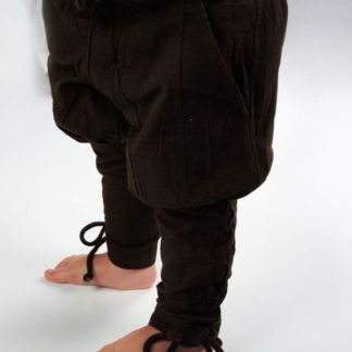 Pantalon médiéval enfant en marron