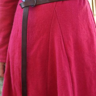 Ceinture médiévale en cuir 190 cm