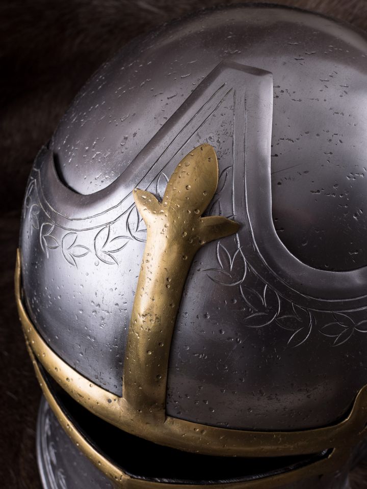 Casque salade avec visière – Image 2