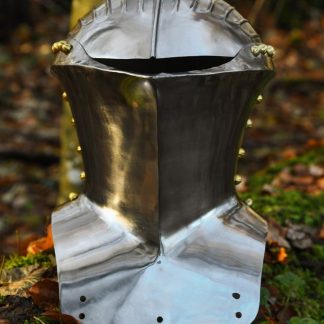 Casque allemand à pointes, en acier 1,6 mm