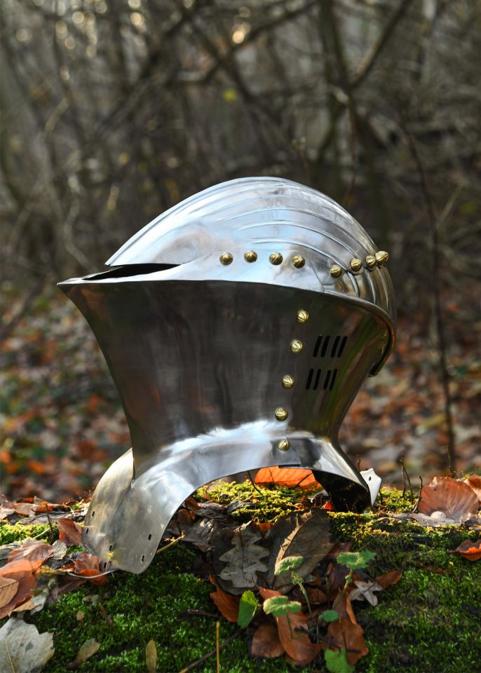 Casque allemand à pointes, en acier 1,6 mm – Image 2