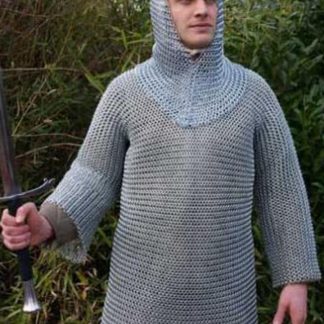 Ensemble haubert, camail et gambison
