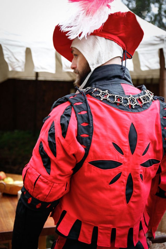 Imperialis Coupes-manches rouge-noir – Image 2