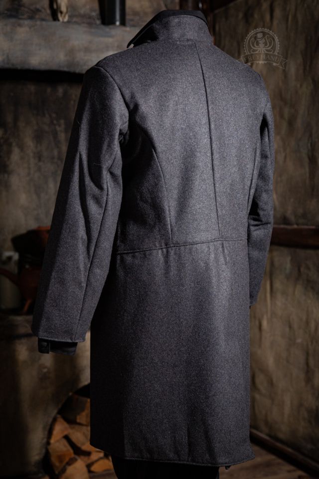 Veste militaire Barnaby grise – Image 2