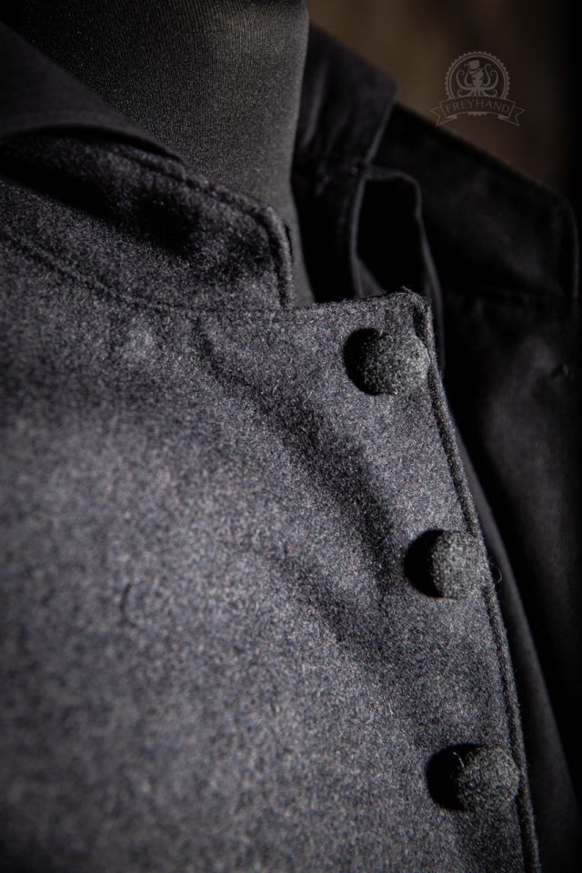 Veste militaire Barnaby grise – Image 3