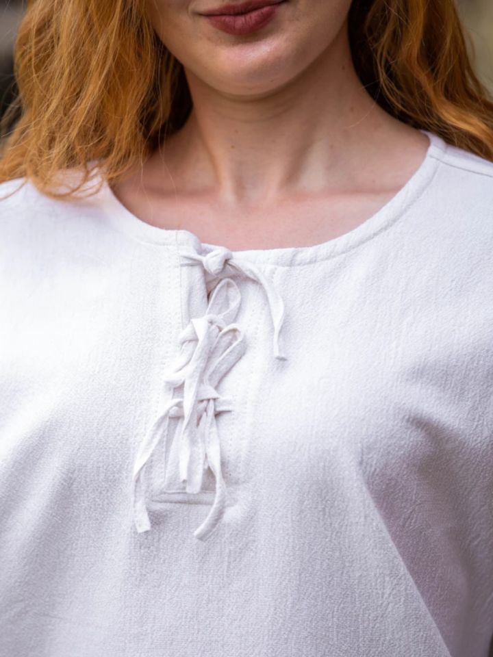 Chemisier médiéval Tilda - blanc – Image 4
