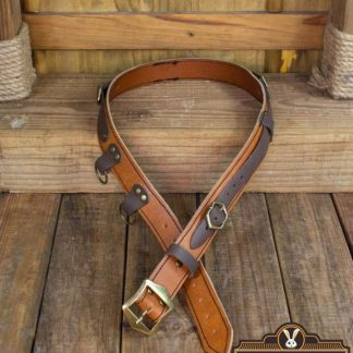 Ceinture en cuir Jenan marron
