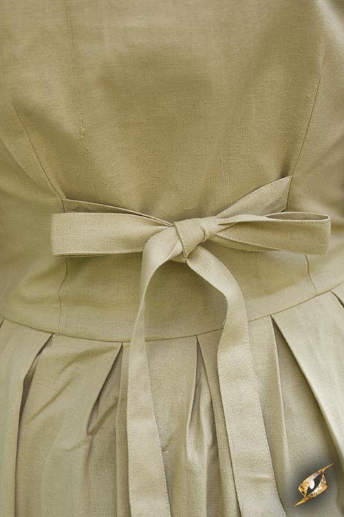 Robe légère à laçage, écrue – Image 5