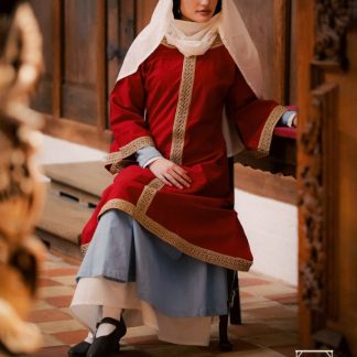 Sur-robe Matilde rouge