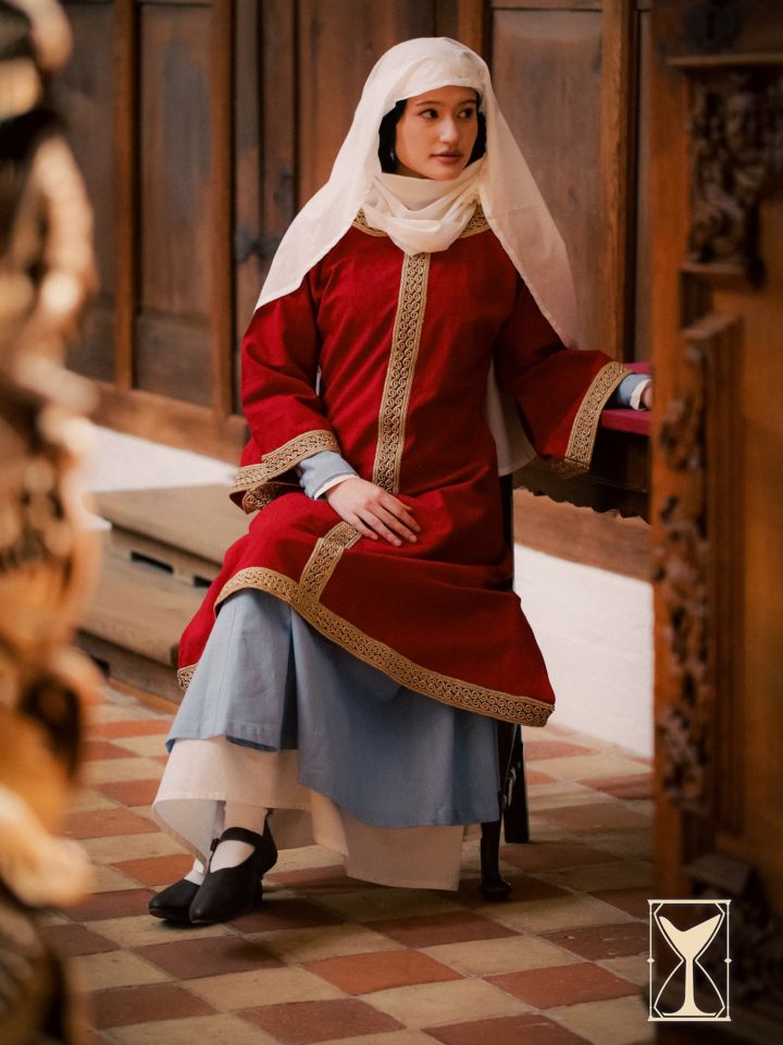 Sur-robe Matilde rouge