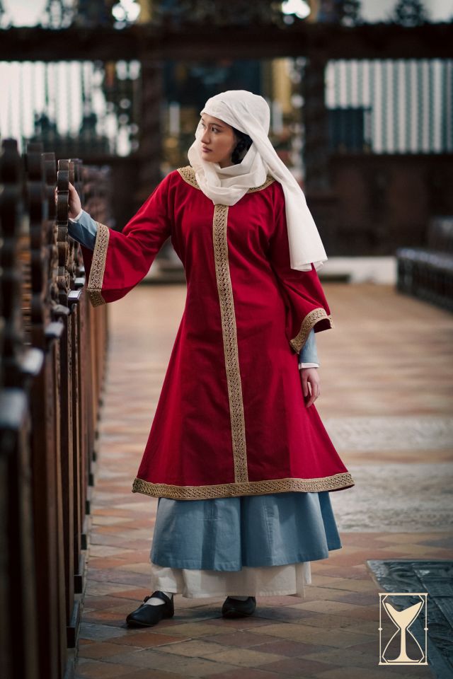 Sur-robe Matilde rouge – Image 2