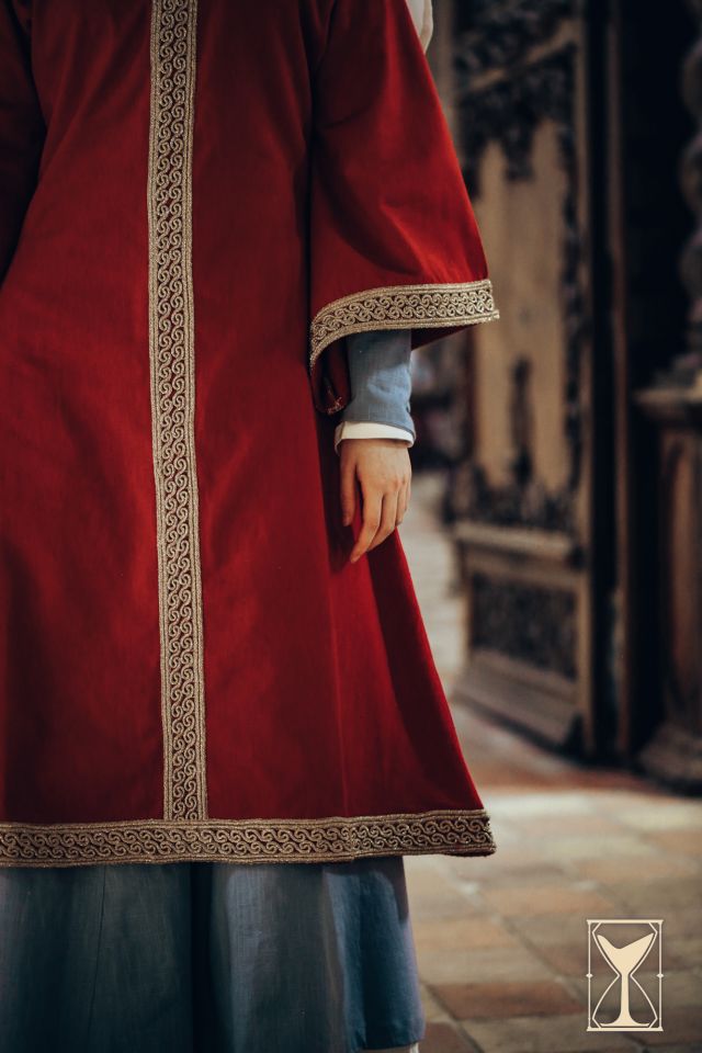 Sur-robe Matilde rouge – Image 5