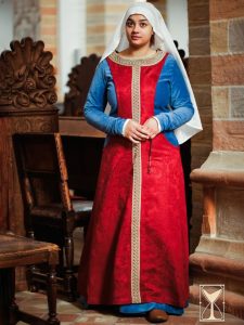 Robe "fenêtre de l'enfer" Pellote rouge