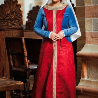 Robe "fenêtre de l'enfer" Pellote rouge