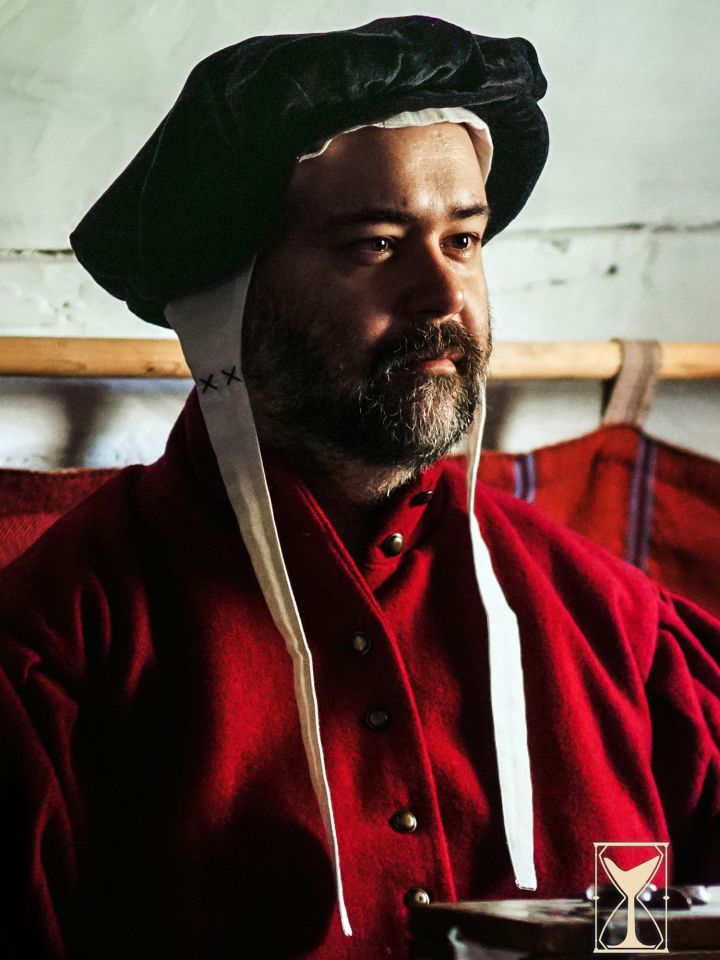 Béret Francisco en velours noir