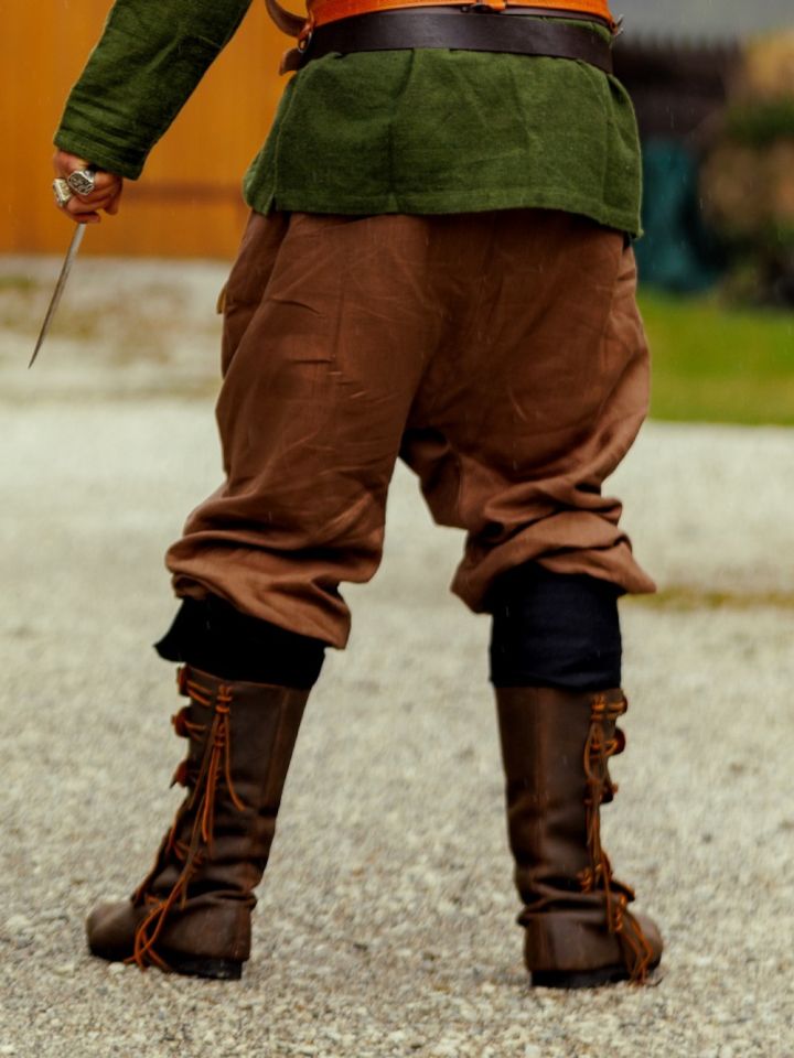 Pantalon Viking Wodan, marron – Image 2