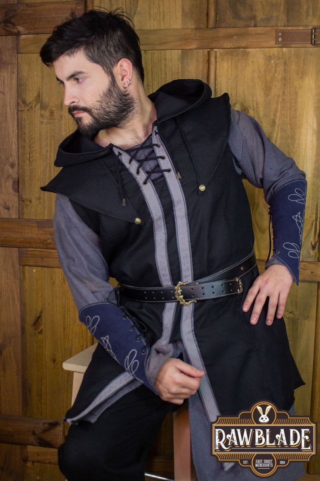 Tunique Karanthir noire – Image 5