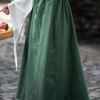 Jupe médiévale verte