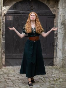 Robe d'été pétrole