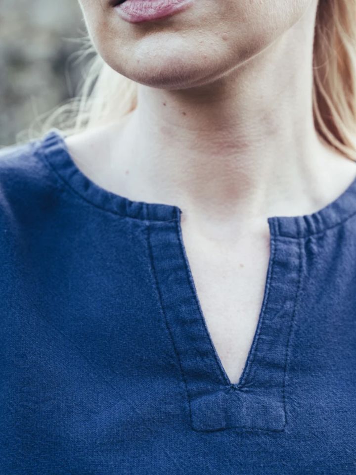 Robe viking Valdis, bleu nuit – Image 2