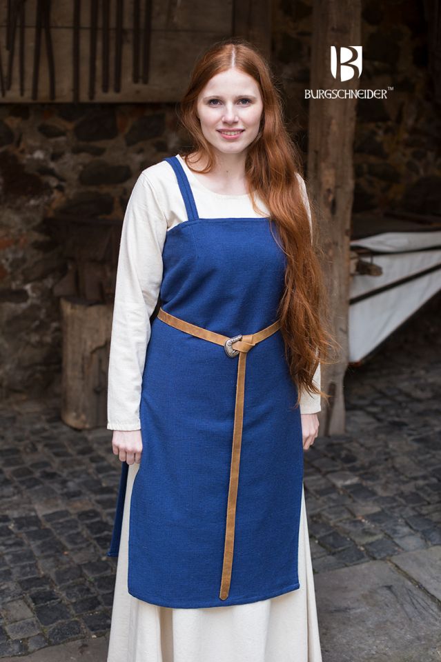 Robe Viking Frida en bleu marine – Image 2