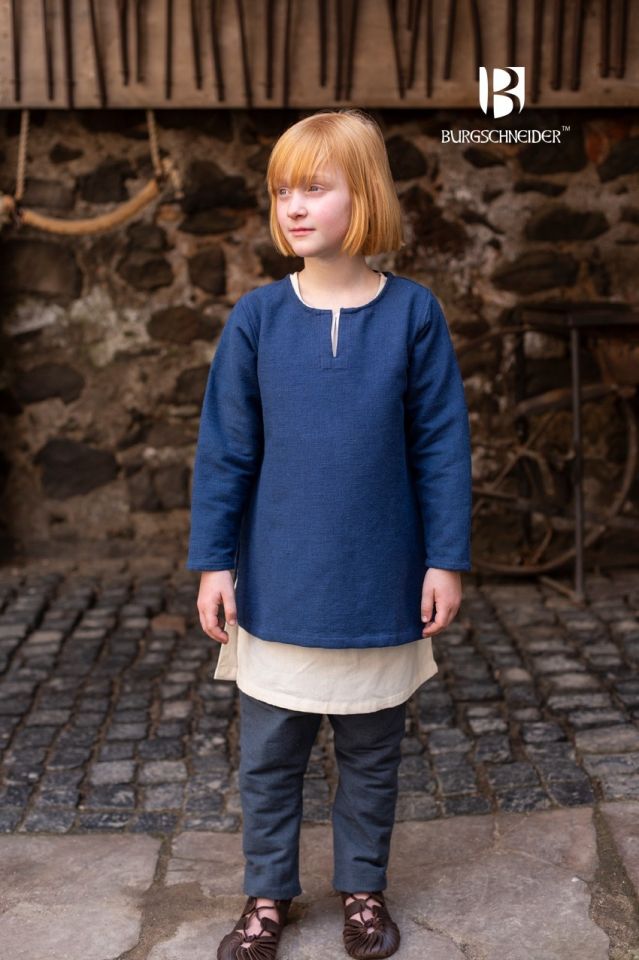 Tunique pour enfant Eriksson en bleu – Image 3