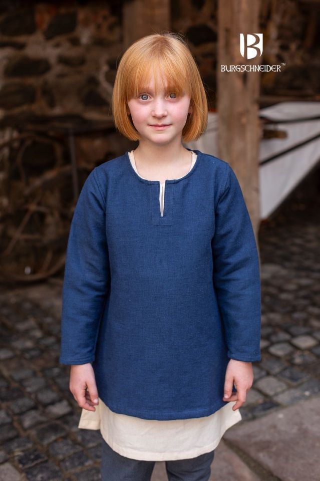 Tunique pour enfant Eriksson en bleu – Image 2